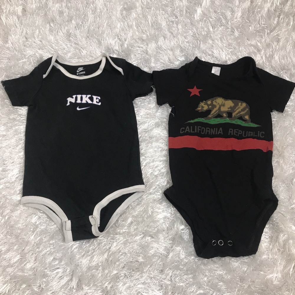 Nike and California Republic Onesie Bundle